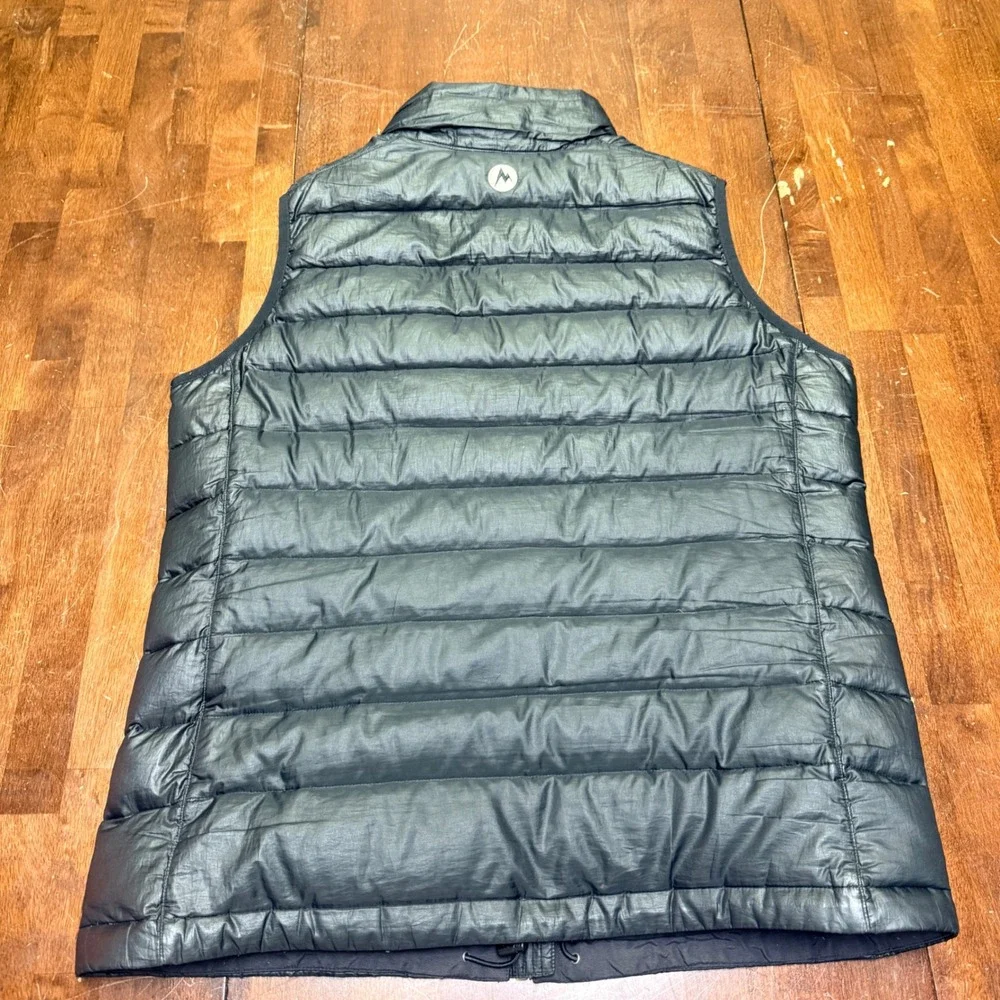 Marmot 800 Fill Down Puffer Vest Black‎ XL Womens Lightweight Insulated Outdoor